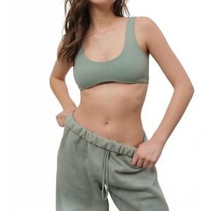 NEW SIGNATURE8 emilia bra top in sage